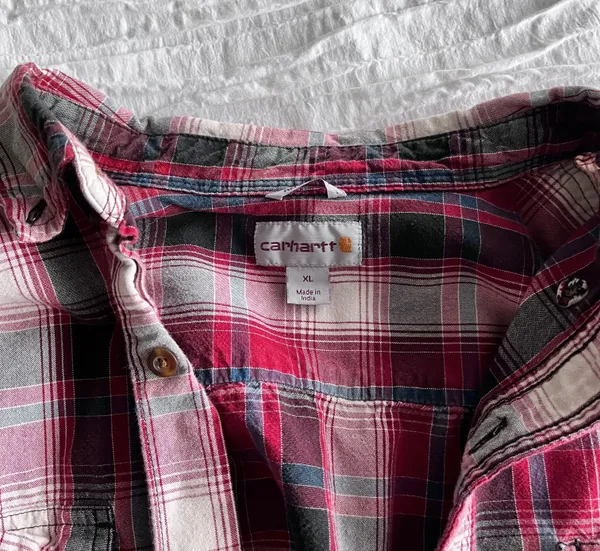 Carhartt Plaid Flannel - Image 3