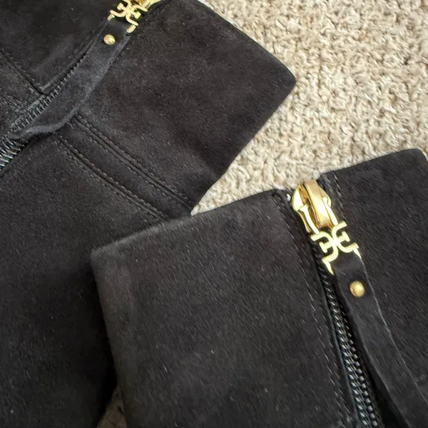 Chic Black Ankle Boots for Women Size 6 - Image 8