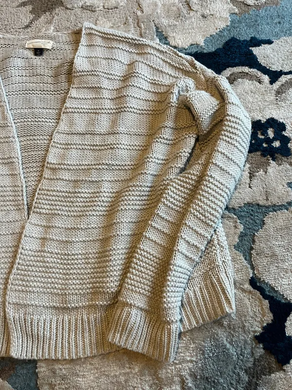 Universal Threads Gray Cardigan Sweater - Image 2