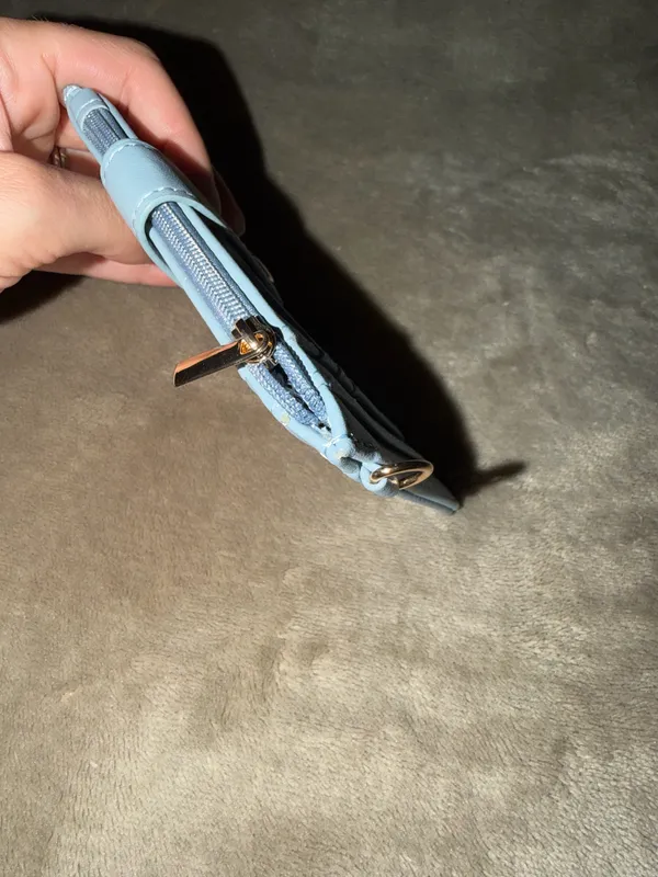 Amazon Light blue pocket wallet - Image 4