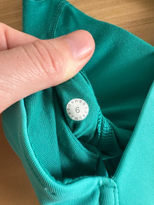 Lululemon Sweat Times Bra Spirit Green / Eucalyptus 6 - Image 4