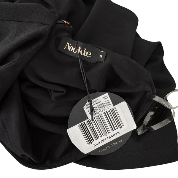 Nookie Lust One Shoulder Gown in Black‎ - Image 9