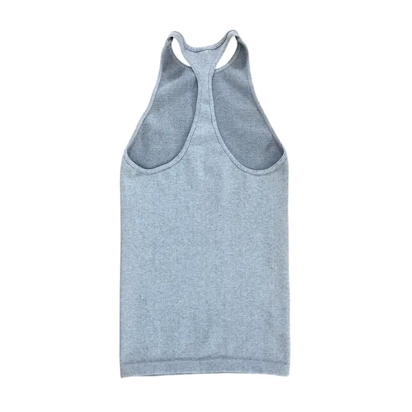 Free People Movement Ribbed Racerback Tank Top Stretch Size XS/S Gray Activewear - Image 2