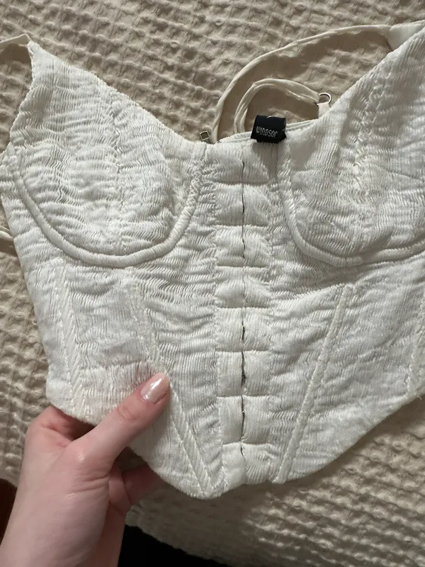 Windsor White Corset Top - Image 5