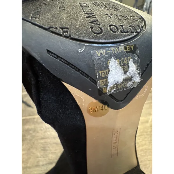 Vince Camuto Taplana Over The Knee Boot Black size 9 Wide Calf NEW - Image 6