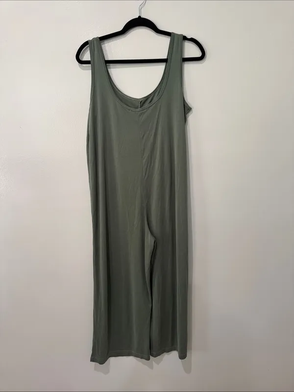 Marine Layer Ribbed Jumpsuit Size Medium Summer Travel Lounge - Image 2