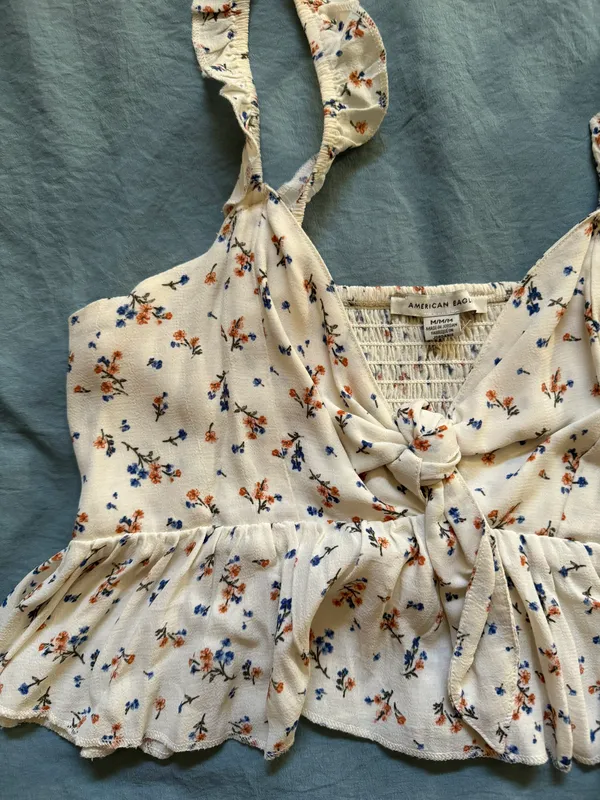 American Eagle Outfitters Floral Tanktop - Image 2