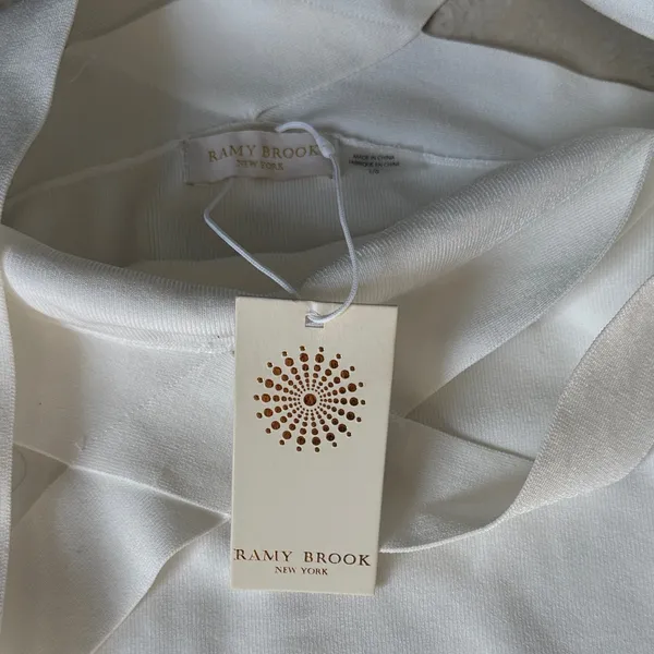 Ramy Brook Elegant White Women's Top - Image 5