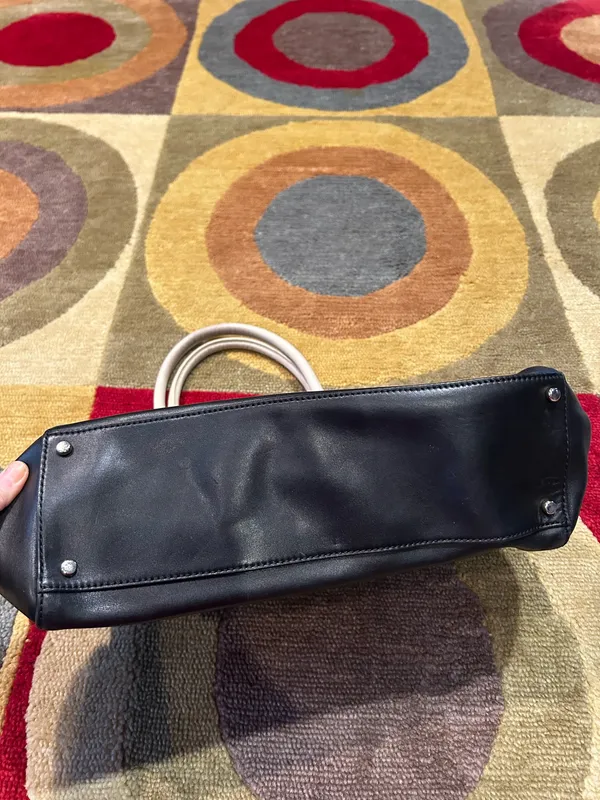 Kate Spade New York Catherine Street Wensley Leather Shoulder Bag Purse Black - Image 3