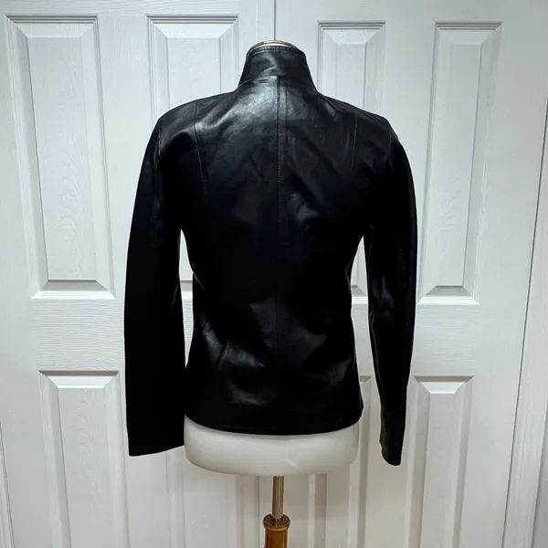Fairytale‎ Leather Mallorca Genuine Leather Black Jacket. Size M. - Image 6