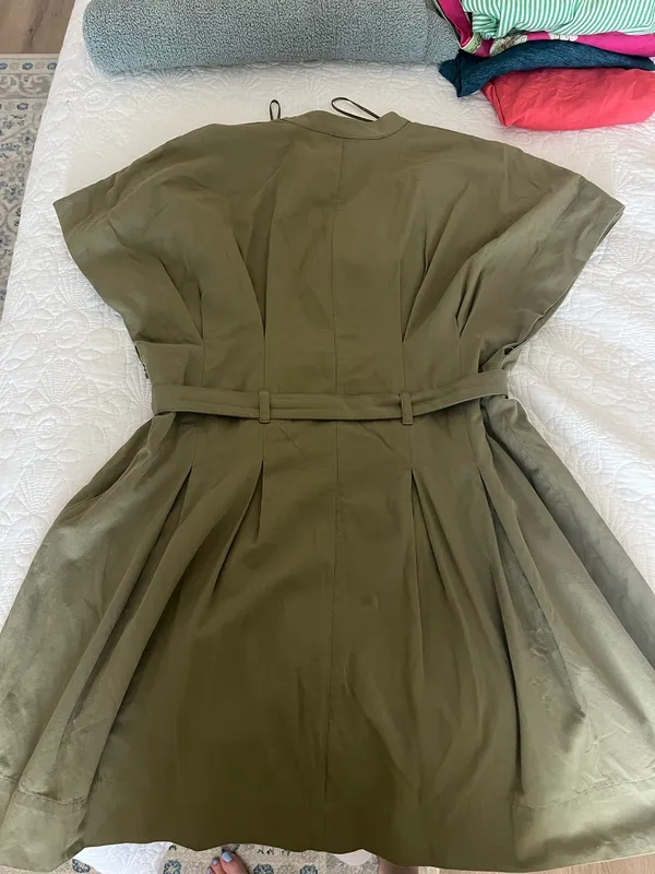 Green ZARA Dress Mini - Image 3