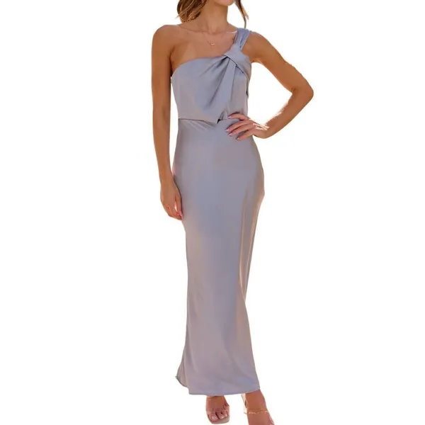 NWT Billy J Greta One Shoulder Maxi Dress 10 - Image 2