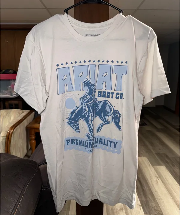 Ariat Retro Cowboy T-Shirt - Image 3