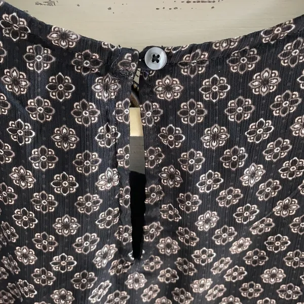 Abercrombie patterned dress Sz L - Image 4