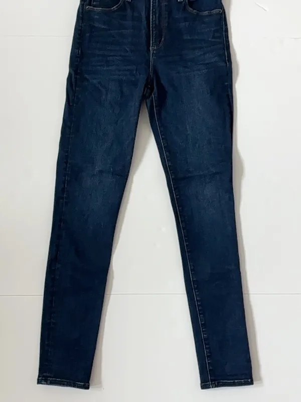 Abercrombie & Fitch Super Skinny High Rise Jeans 26/2 Dark Wash Petite 27” - Image 5