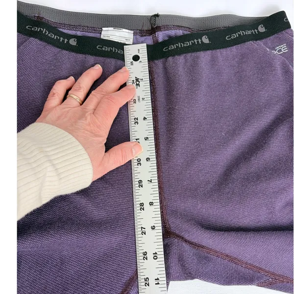 Carhartt‎ Force Baselayer Leggings Purple Thermal Pants L Regular - Image 8