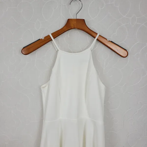 Lulus Womens Irresistible Charm Dress X Small White Fit & Flare‎ Mini - Image 11