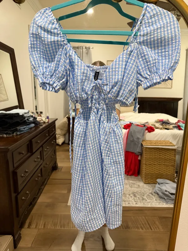 H&M Blue dress - Image 2