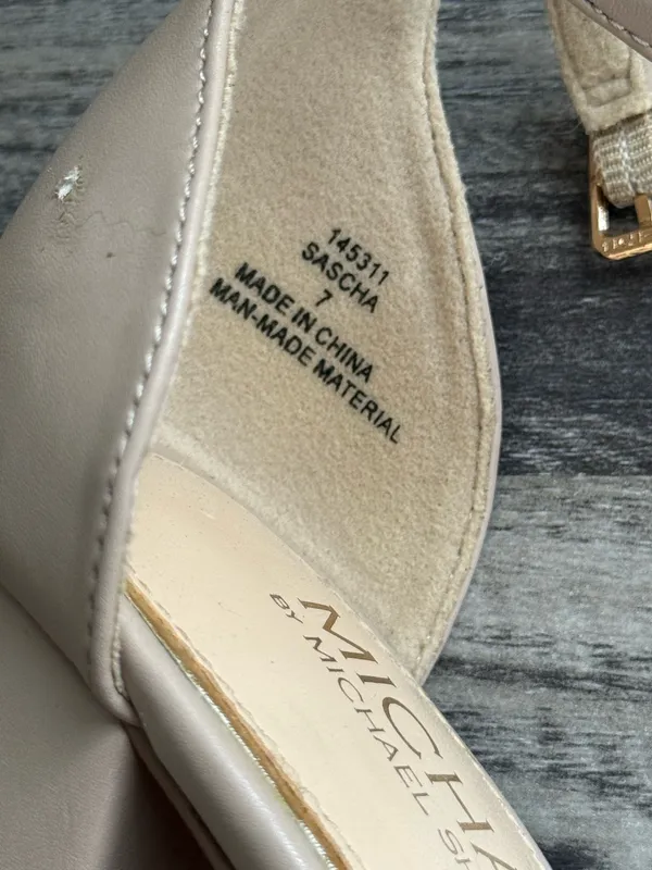 michael kors tan sascha heels - Image 7