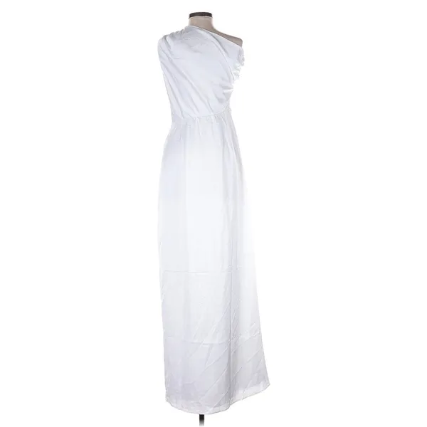 Show Me Your Mumu Jodie Bridal Dress in Ivory Luxe Satin S NWT - Image 5