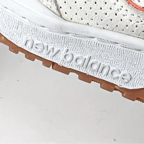 NEW BALANCE 550 Sea Salt Verdigris Speckled Soles Sneakers 8.5 Ortholite Comfort - Image 6