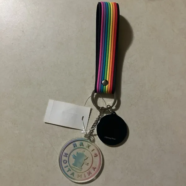 NWT Disney Pixar Rainbow Keychain - Image 2