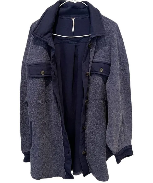 FREE PEOPLE Ruby Jacket In Indigo (M) - Image 4