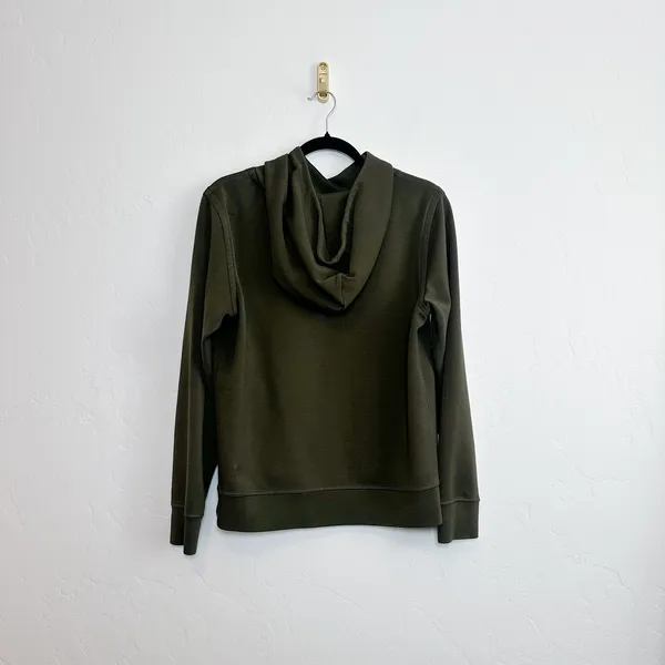 Lululemon | City Sleek‎ Pullover Athletic Hoodie in Dark Olive - Image 4