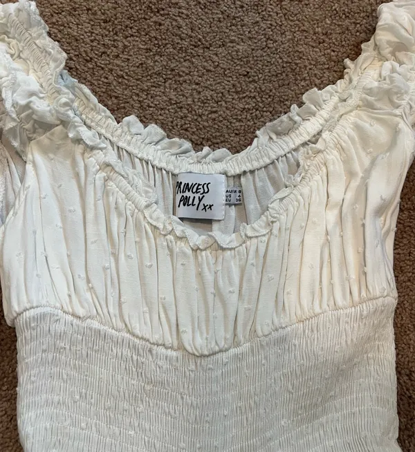 Princess Polly White Romper - Image 4
