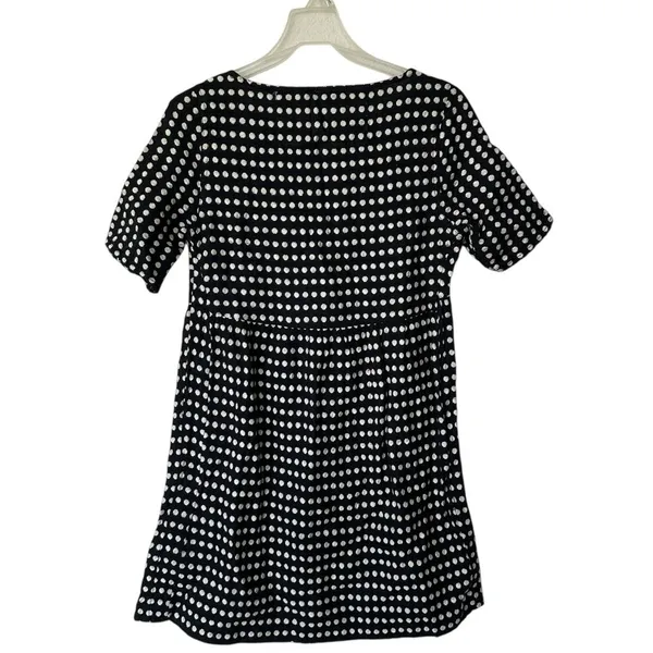Ace&Jig Black and White polka dot Checkered mini Dress - Image 3
