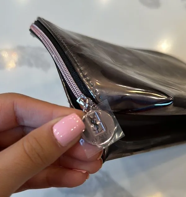 YSL Saint Laurent Makeup Travel Vanity Pouch - Image 4