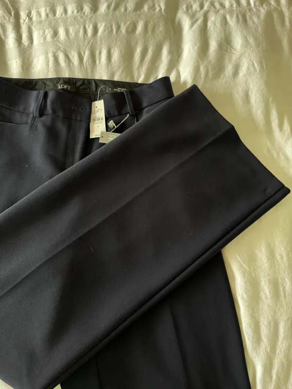 Loft Navy Dress Pants - Image 5