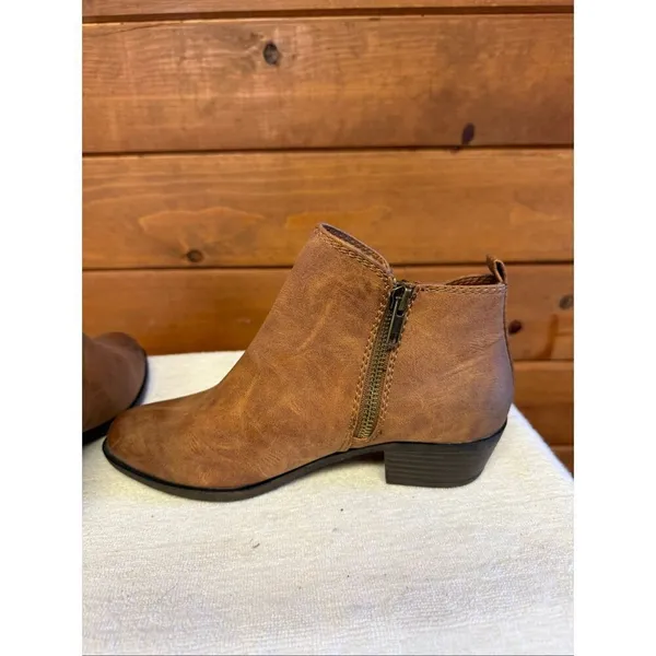 Madden Girl Womens Bolerooo Ankle Booties Boots Sz 6.5 Brown NWOT - Image 5