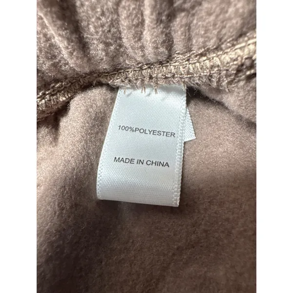 Comfort Code by Cuddl Duds Brown Leopard Embossed Lounge Pants XS‎ CLBREM - Image 4