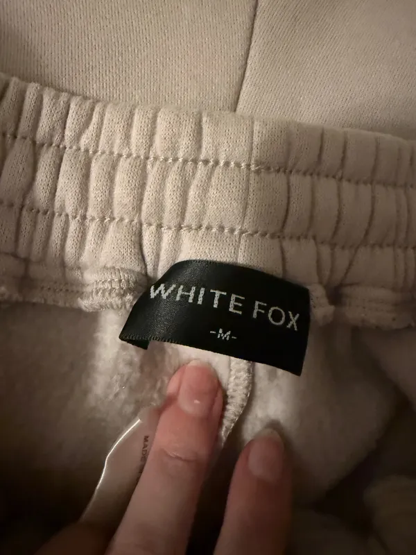White Fox Boutique tan sweats - Image 3