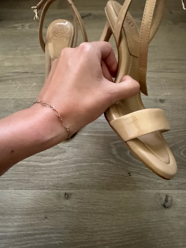 Vince Camuto Nude Heels - Image 4