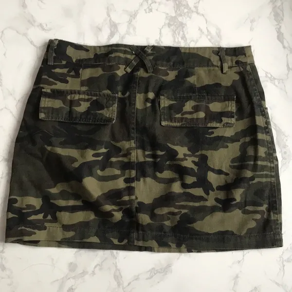 Wild Honey Camo Mini Skirt Grunge Festival - Image 4