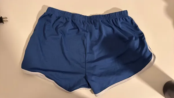 Blue lounge shorts - Image 2