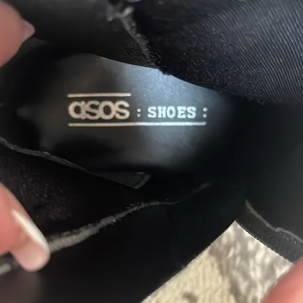 ASOS Effina Leather Ankle Boots - Image 4