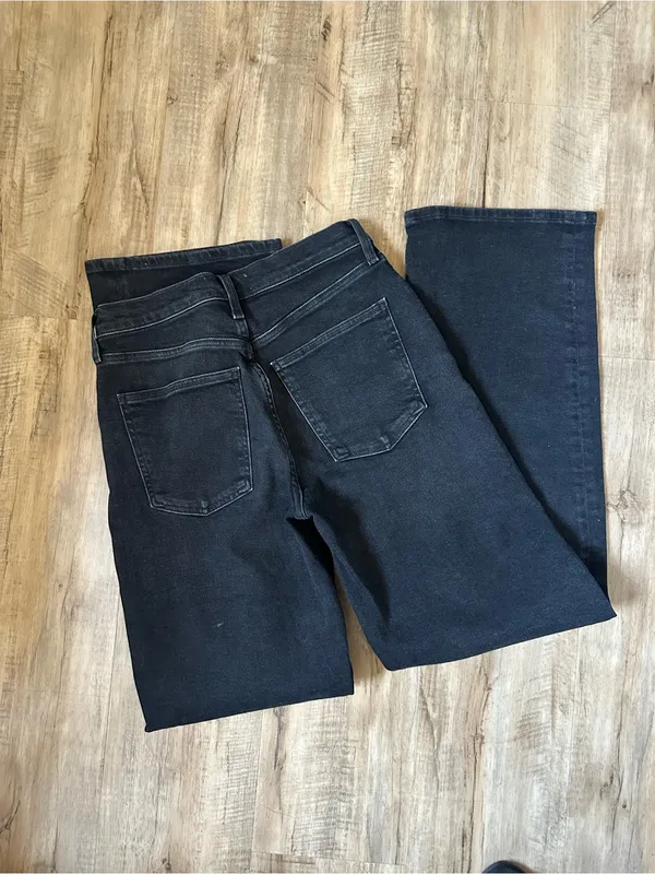 Agolde Harper Straight Jean (Weightless Stretch) in Hush - Image 2