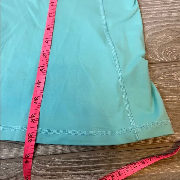 Lululemon‎ power y tank top blue sz 6 - Image 3