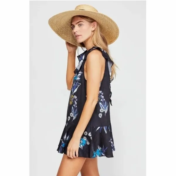 FREE PEOPLE‎ Summer In Tulum Floral Tunic S - Image 4