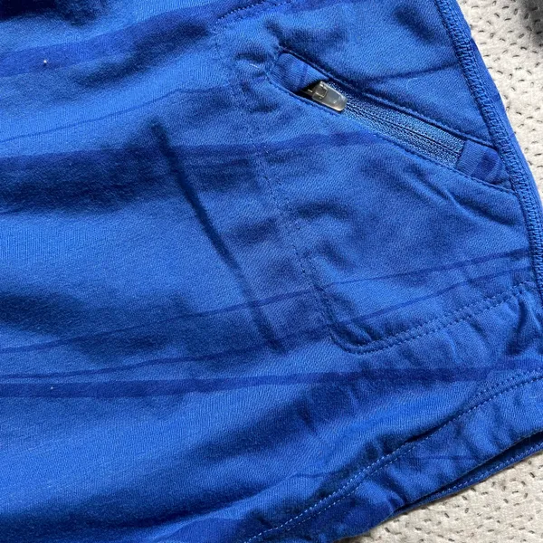 Running Dri-Fit Blue Hooded 1/4 Quarter Zip Active Top Size Large EUC - Image 6