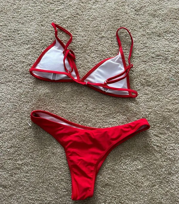Bikini Set Red - Image 2