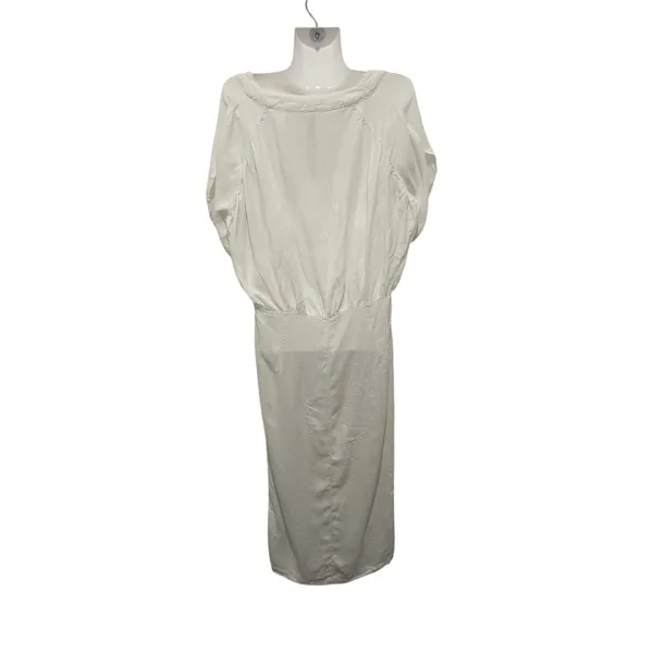 Zara TRF Casual Button Down Midi Maxi Shirt Dress SZ S NWT Resort Wear Vacation - Image 2