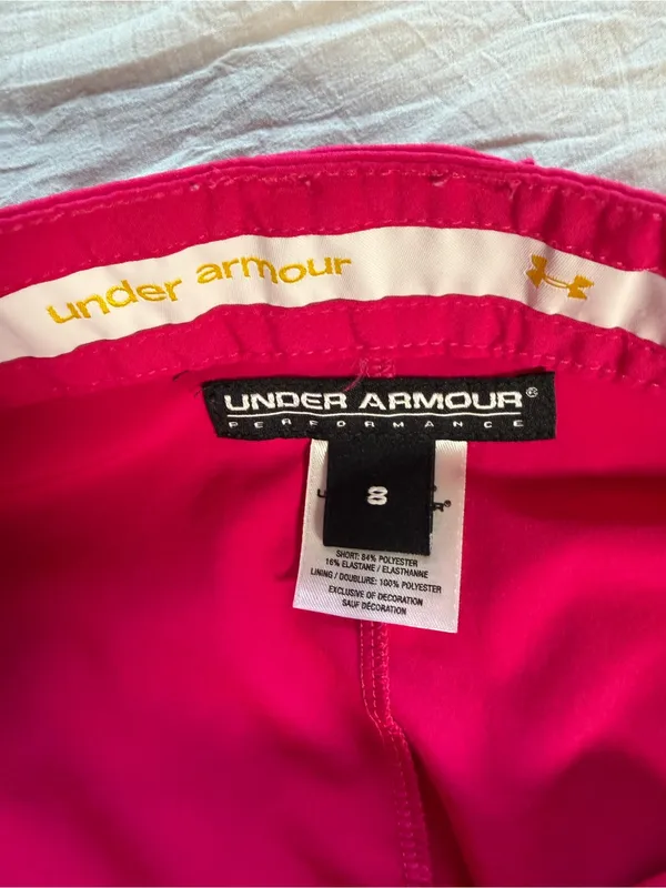 Under‎ Armour Women's Active Golf Skirt Size 8 Pink - Image 2