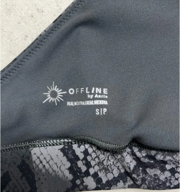 OFFLINE Aerie Black Sports Bra - Image 3