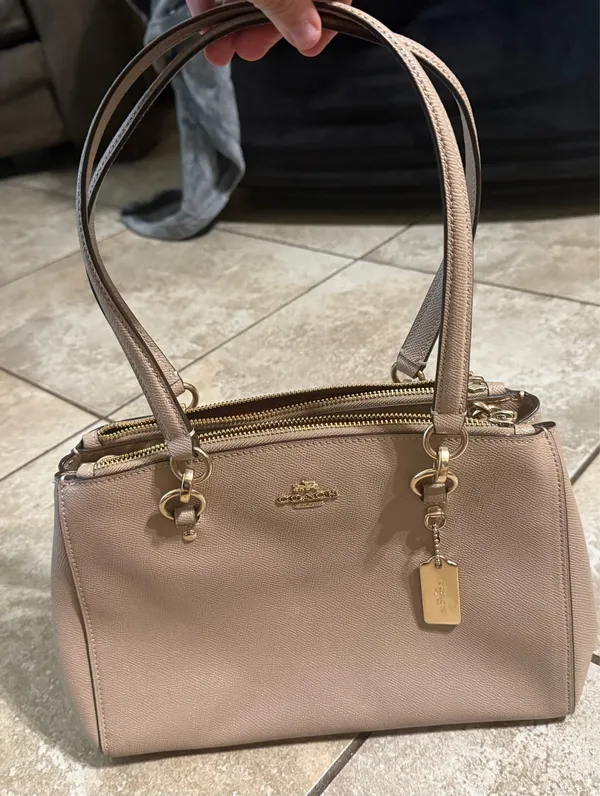 Coach Crossgrain Leather Mini Christie Carryall Handbag - Image 2