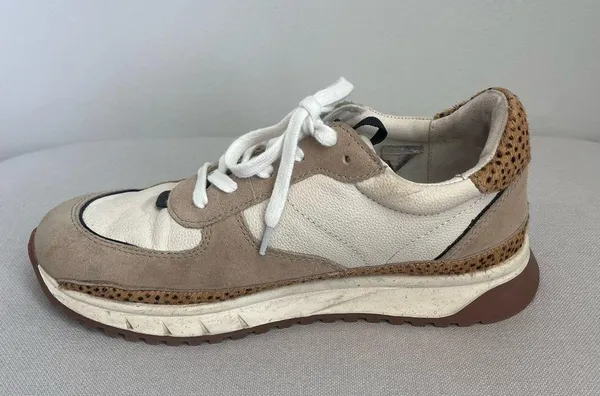 Women’s Madewell Tennis Shoes Size 8 Cheetah Print - Image 6