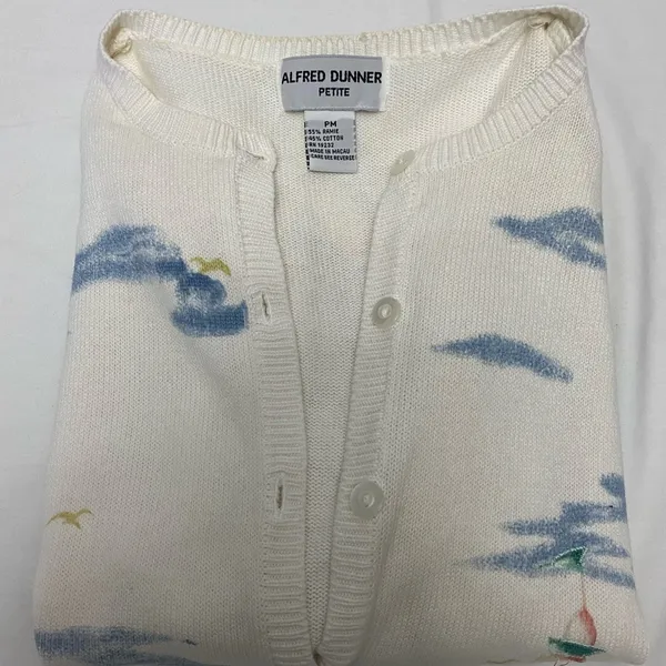 Alfred Dunner Petite Women’s Cardigan Sweater - Image 2